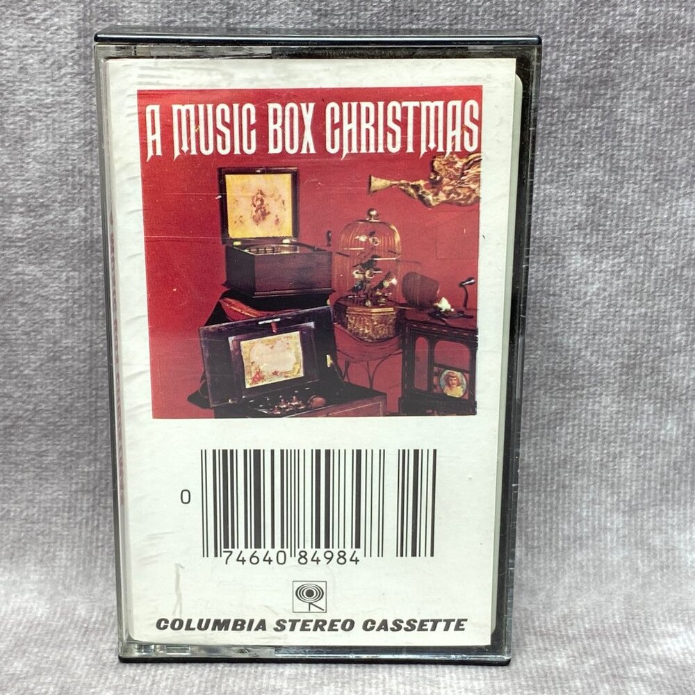 A Music Box Christmas Cassette Tape Columbia Stereo